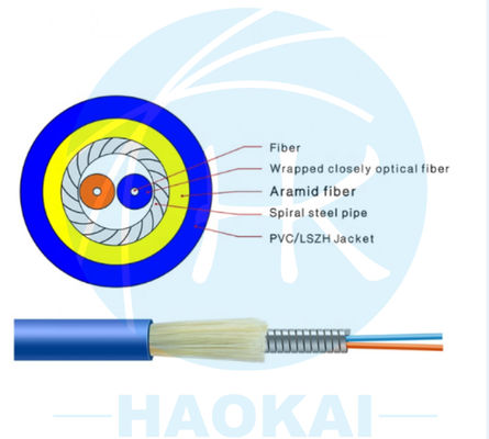Żakiet optyczny w pomieszczeniach zamkniętych Kabel optyczny optyczny optyczny GJSJV