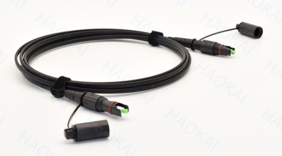 Zewnętrzny FTTH Fiber Optic Patch Cord Mini SC APC Wodaodporny złącze