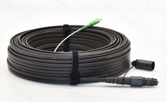 IP67 IP68 wodoodporny kabel optyczny z włóknem światłowodowym z łącznikiem SC / APC