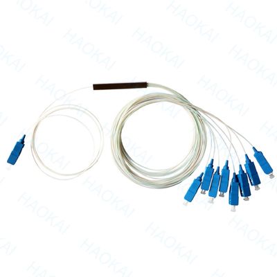 1X2 Mini Fiber PLC Splitter PBT Coupler z SC / APC Connector