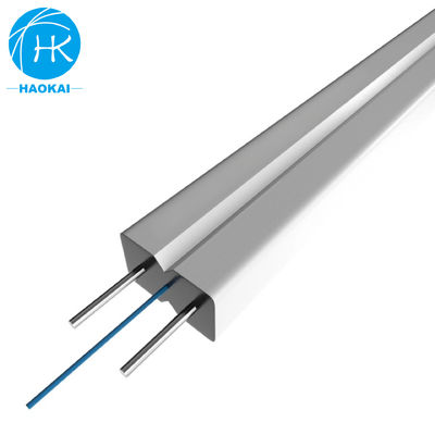 Wnętrze FTTH Drop Cable 2core 4core FRP Steel Wire FTTH Fiber To The Home