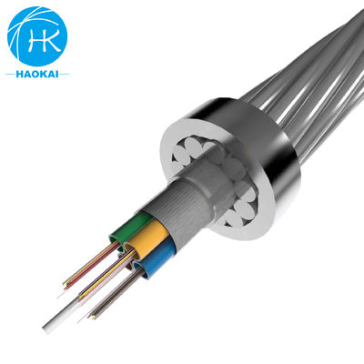 PBT OPGW Kabel włóknisty do rur powietrznych przez rdzenie 24 rdzenia 48 rdzenia 144 rdzenia