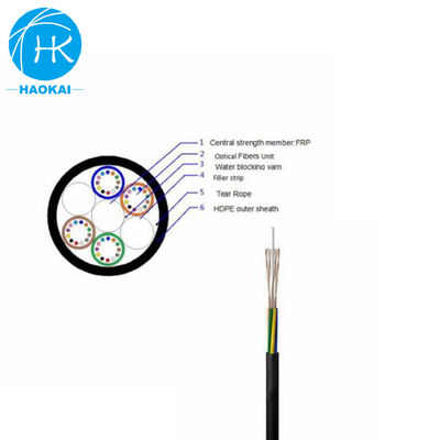 FRP Kabel powietrzny 12core 48core 96core 144core 288core Kabel mikrofabryczny