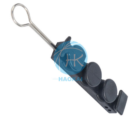 FTTH J S Hook Fitting Spinacz napędowy Drop Cable Anchor Clamp ze stali nierdzewnej