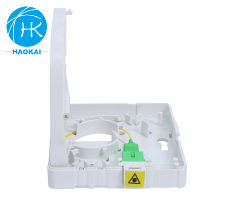 Wewnętrzny Mini Ftth Rosette Box 1core 2core Z SC LC UPC Zamknięty