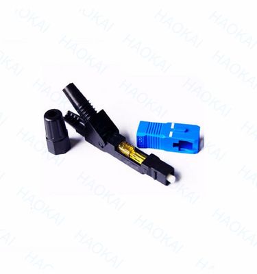 FTTH Drop Cable Fiber Optical Fast Connector Fiber SC UPC Fast Connector