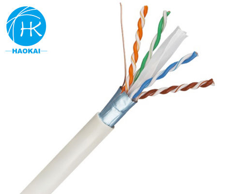 Kabel UTP CAT6 wypełniony galaretką z kablem sieci powietrznej na zewnątrz