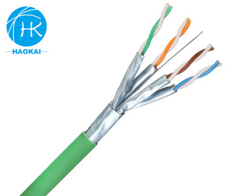 Podwójny płaszcz SFTP CAT6 Kabel internetowy 305m Kabel LAN zewnętrzny