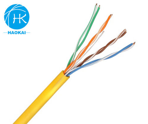 Zewnętrzne 2 pary kabli LAN UTP CAT5E z Messengerem 4pr 24awg