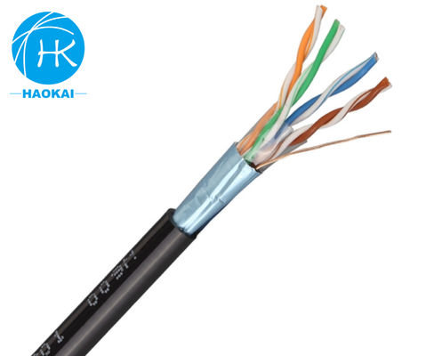 UTP CAT5E Kabel LAN zewnętrzny Solidna izolacja HDPE z komunikatorem