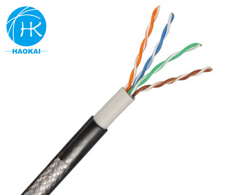 CCA Kabel sieci LAN w pomieszczeniach SFTP CAT5E Ekologiczny płaszcz PVC