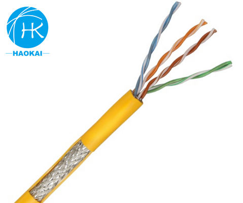 CCA Kabel sieci LAN w pomieszczeniach SFTP CAT5E Ekologiczny płaszcz PVC