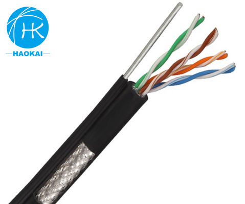 CCA Kabel sieci LAN w pomieszczeniach SFTP CAT5E Ekologiczny płaszcz PVC