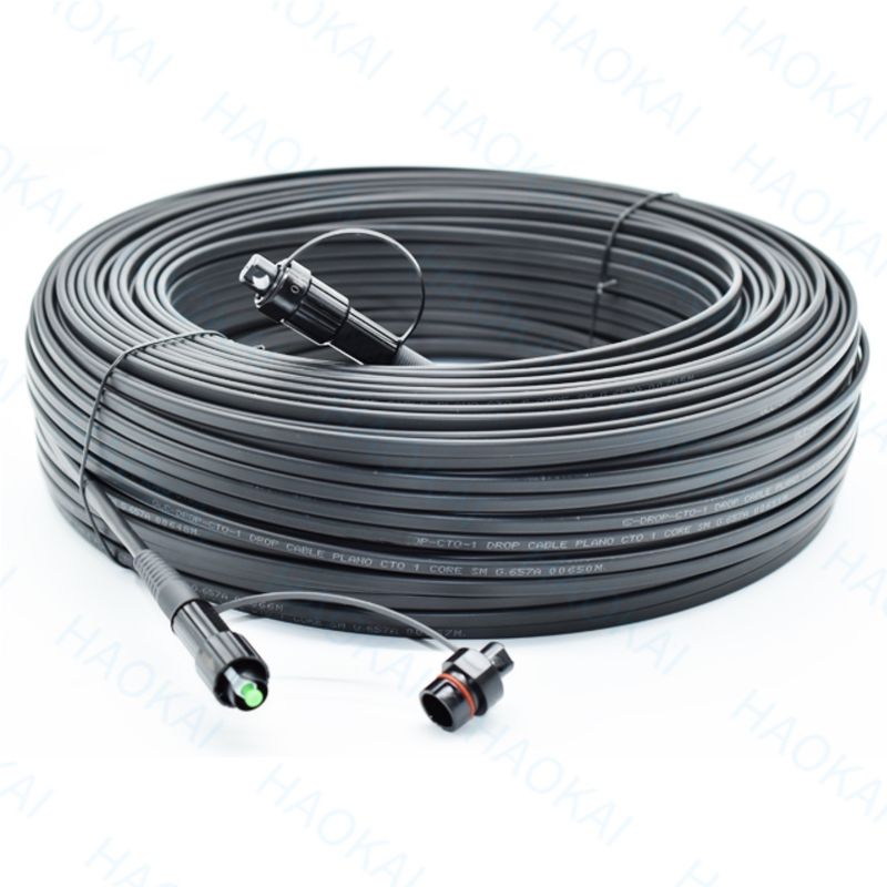 Zewnętrzny FTTH Fiber Optic Patch Cord Mini SC APC Wodaodporny złącze