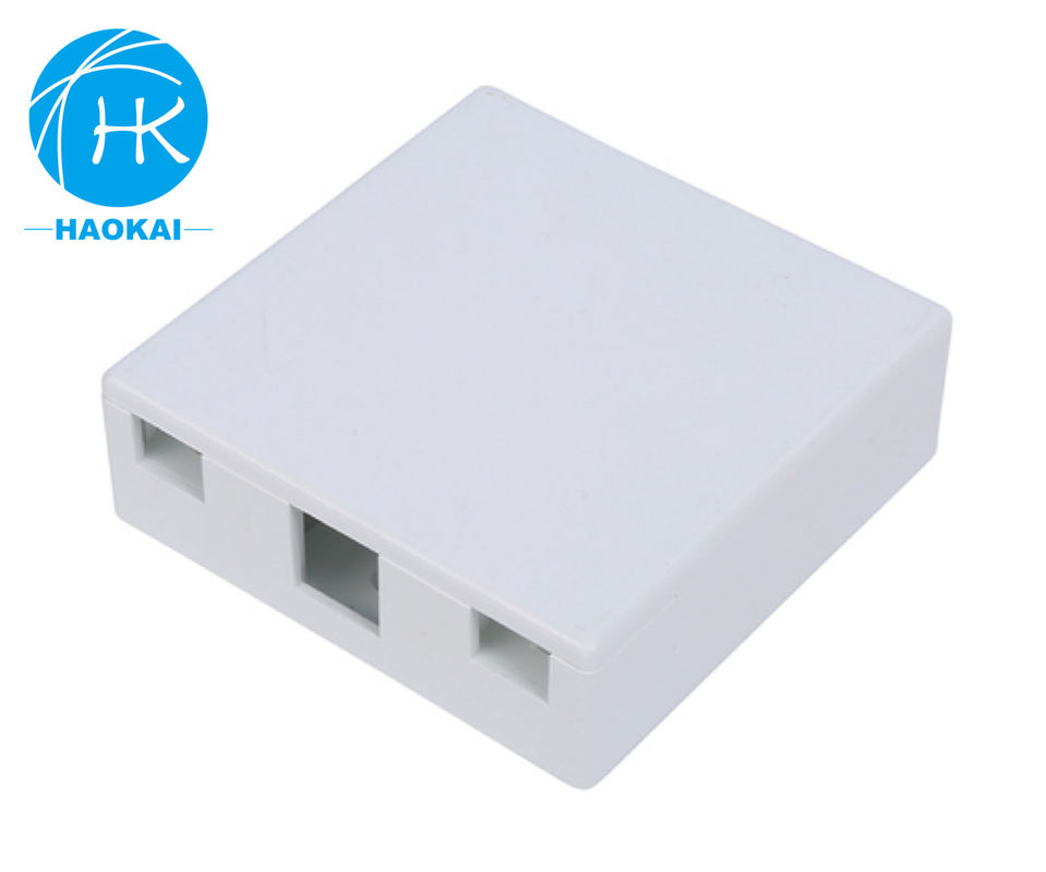 2core Mini Terminal Box SC Fiber Optic Access 86type Wewnętrzny skrzynia montażowa na ścianie